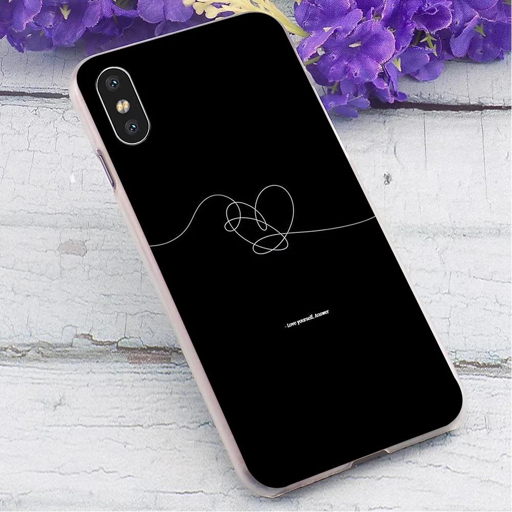 Черный чехол для телефона с принтом чехол для iphone 8 5 5S SE 6 6 S/6 6S Plus 7/7 8 Plus X XS XR Xs Max