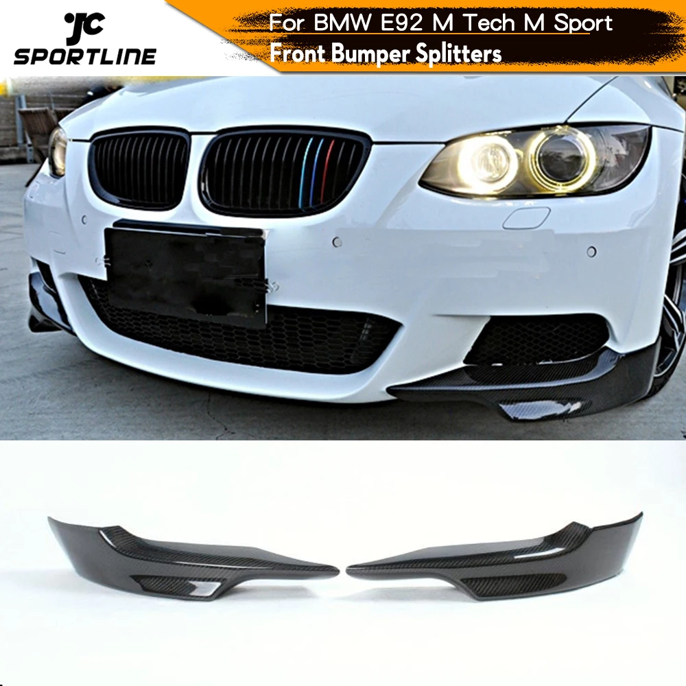 Rear Diffuser Spoiler Auto Lip Fit for BMW E92 325i M Tech M-Sport Bumper 07-13