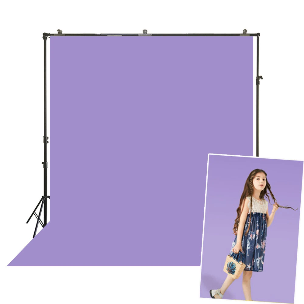 写真の背景ソリッドカラーバイオレットの背景紫色のラベンダー画面ビデオlivestream背景スタジオ写真撮影肖像画 背景 Aliexpress