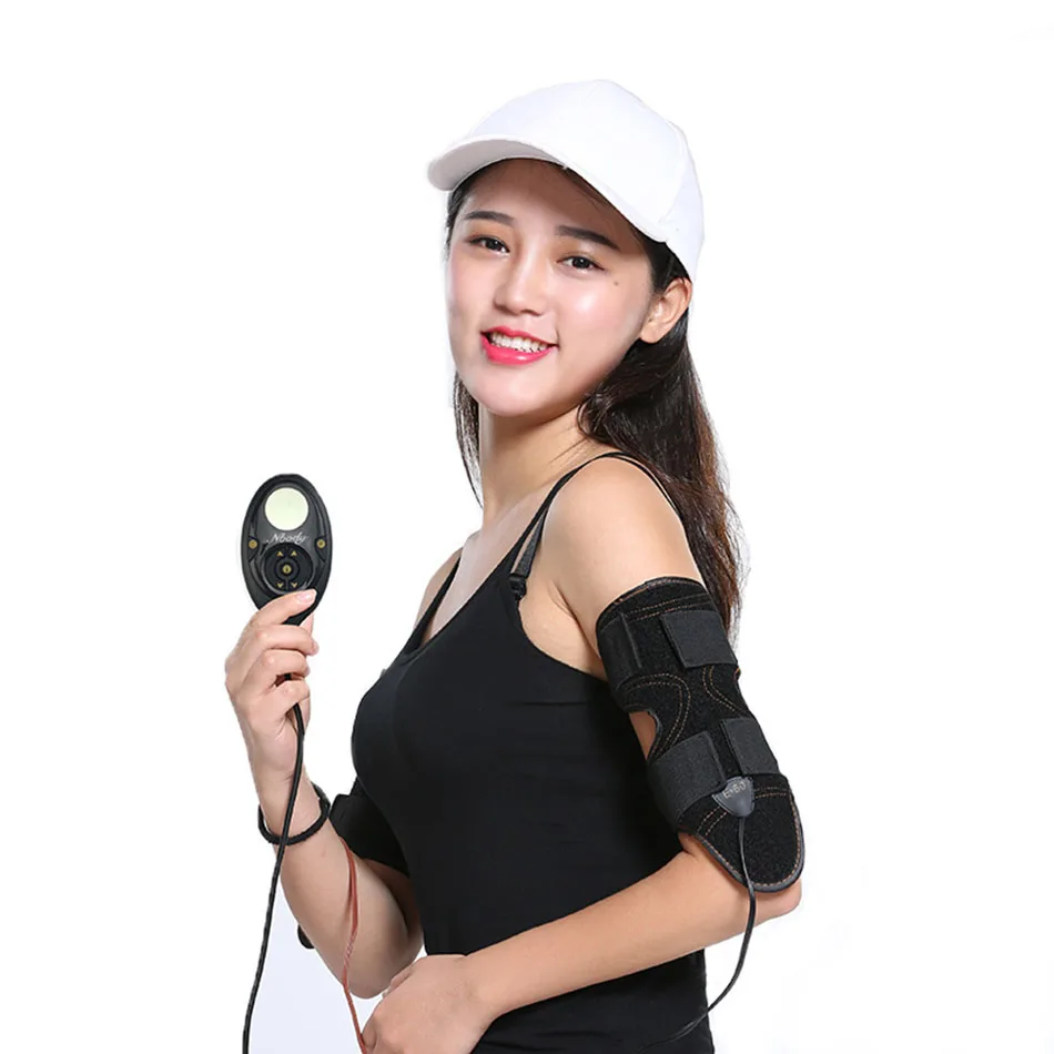 Electric Smart rechargeable EMS arm slimming belt calf Arm Exerciser Weight Loss Slimming Tens low frequence Intensive Massager