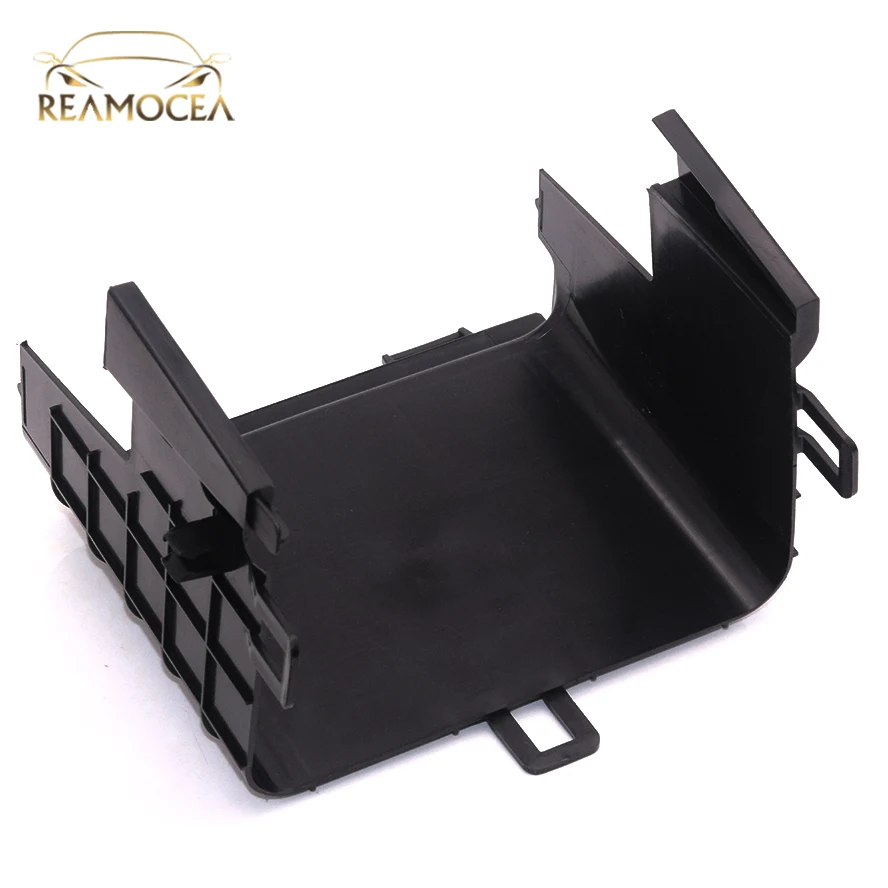 Reamocea Car Battery Sheathing Dust Cover Protection Holder Tray Box Fit For VW Jetta MK5/MK6 Golf Touran Tiguan CC Skoda Audi