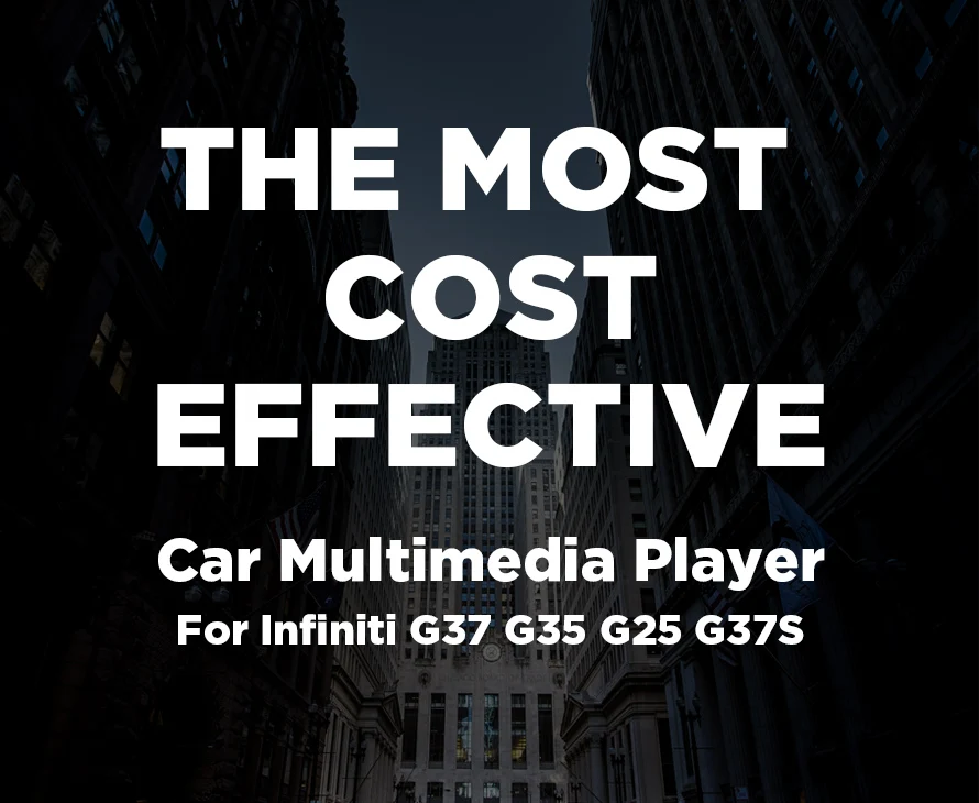 Best Car Video For Infiniti G25 G37 G35 G37SAndroid 7.1 System 2G 32G Vertical Screen Car Styling Navigation Multimedia Car Player 0