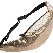 Модная поясная сумка с бутылкой Золотой Аллигатор PU поясная сумка для женщин сумка кожаные сумки для ног bolso para cinturon