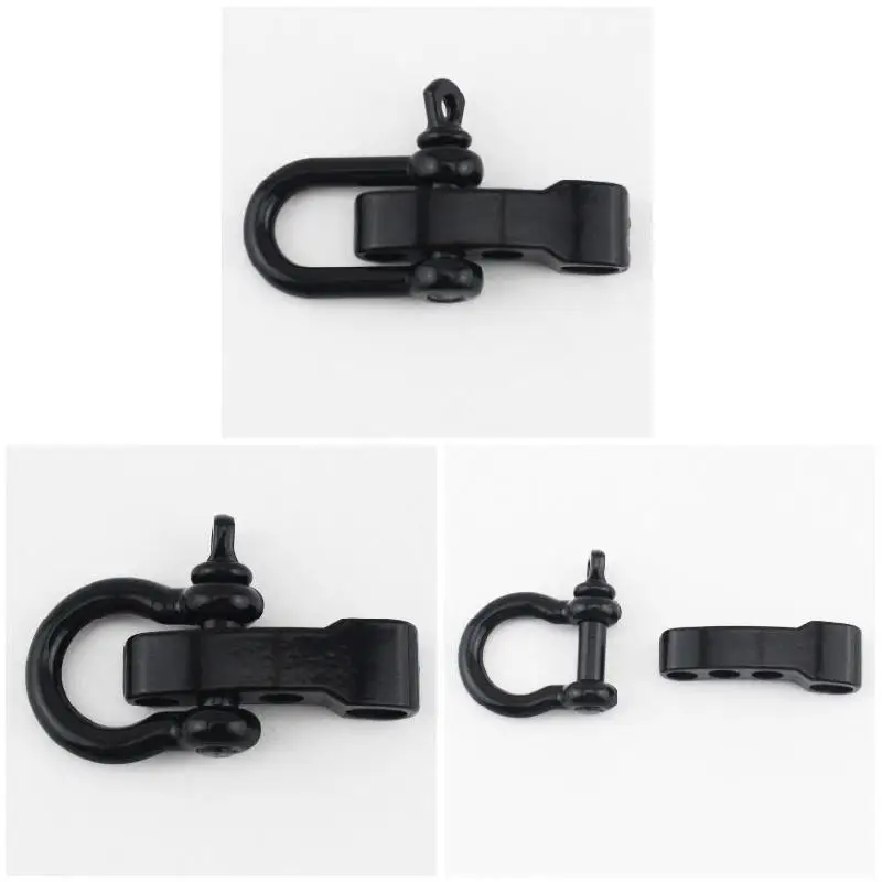 5 Pcs U D Shape Anchor Shackle Screw Pin Bracelet Buckle Accessories for Outdoor SAL99