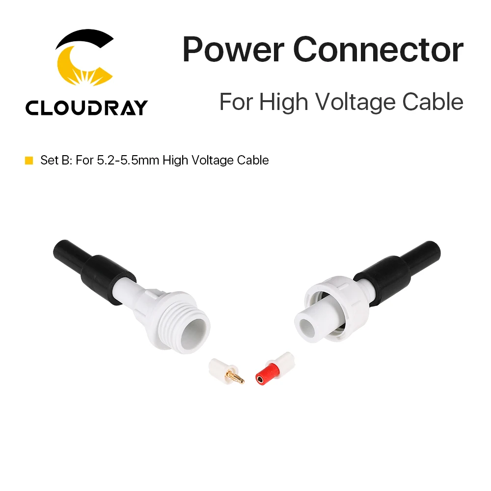Connector Adapter wire connector electrical connectors electrical connector cable connector Cloudray Laser Power Supply High Electricity For High Voltage Cable