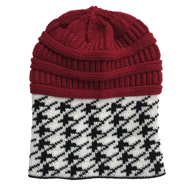 Зимние шапки Wo мужские s Beanie Теплые, вязаные шапки s Beanies унисекс повседневные шапки Мужская хип-хоп Лыжная шапочка теплая шапка Рождественский подарок