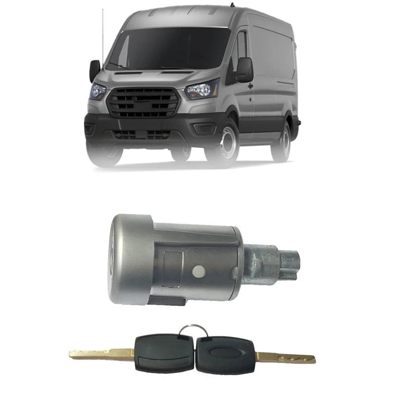 Ignition Barrel Lock Ignition Switch With 2 Keys Kits For Ford Transit Custom Transit Mk8