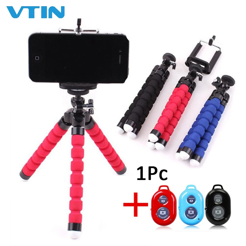 Универсальный беспроводной штатив Bluetooth с дистанционным управлением гибкая