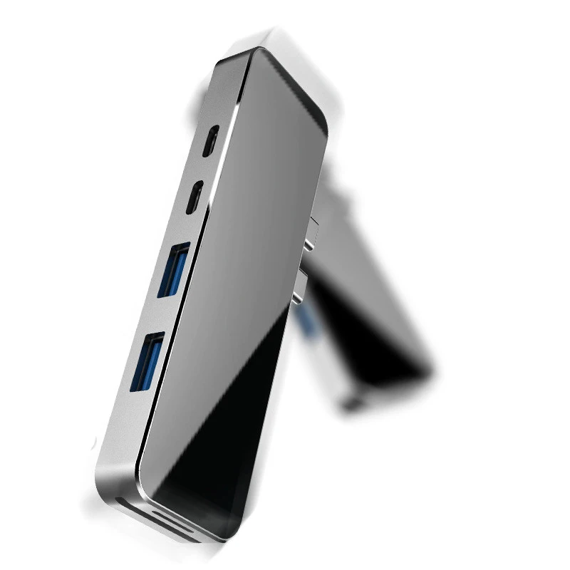 Asunflower USB C концентратор type C к HDMI Thunderbolt 3 PD зарядка с 2 портами USB 3,0 TF слот для карты SD USB C док-станция для MacBook Pro концентратор