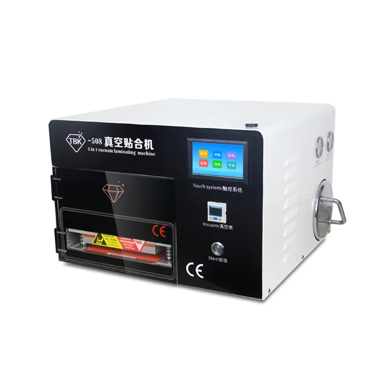  TBK-508 5 in 1 multi-function Vacuum OCA laminating machine built-in defoaming Vacuum Pump Air Comp