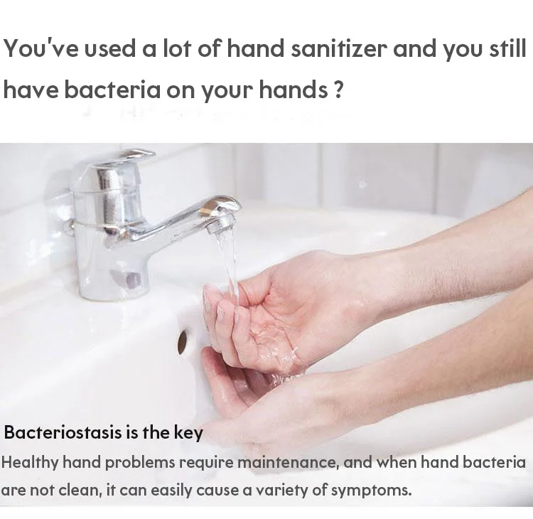 100ml hardcover sterilization portable quick-drying water-free hand sanitizer suitable for work office, home bathroom