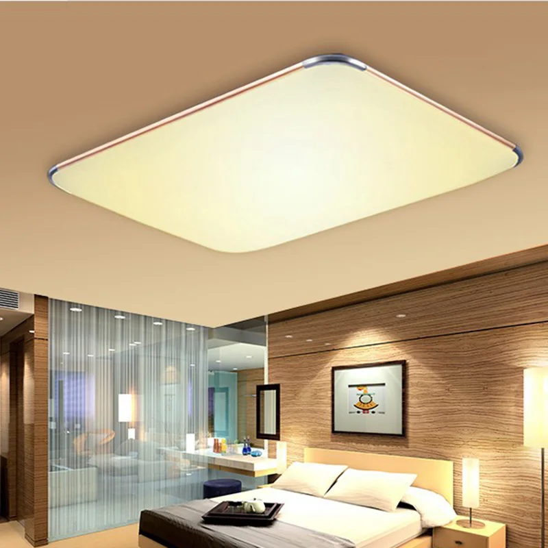 LED Ceiling Panel Bathroom Kitchen Light Bulb Dimmable Home Lamp Square 15W 220V