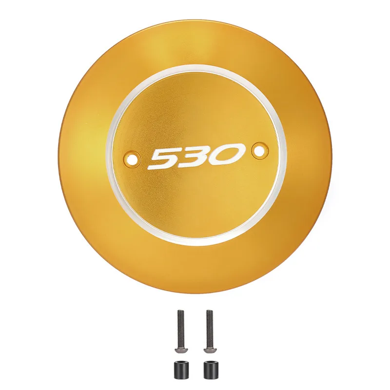 1pc Gold Для TMAX530 TMAX 530- 2 шт мотоцикла с ЧПУ крышка статора двигателя защита двигателя протектор для YAMAHA TMAX 530 T MAX 530 - Цвет: 1pc Gold