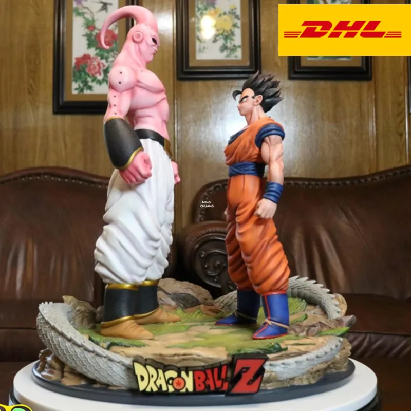 1" Статуя Dragon Ball Z Majin Buu VS Son Gohan бюст битва полная длина портрет Сон Гоку GK фигурка игрушка коробка 48 см V792