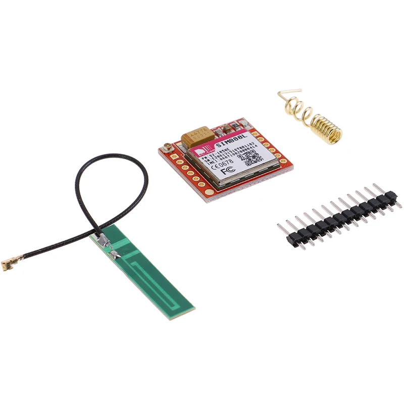 Мини маленький модуль SIM800L GPRS GSM карта MicroSIM Core Беспроводная плата Quad-band ttl последовательный порт с антенной для Arduino