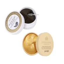 Корейская косметика PETITFEE черный жемчуг+ золотой патч для глаз гидрогелевый гель-маска для ухода за глазами для удаления сна темных пятен Корейская косметика PETITFEE черный жемчуг+ золотой патч для глаз гидрогелевый гель-маска для ухода за глазами для удаления сна темных пятен