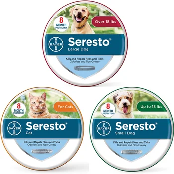 

Seresto Bayer New pet cat collar anti Flea Tick Collar dogs Up To 8 Month Flea Tick Collar Anti-mosquito and insect repellent
