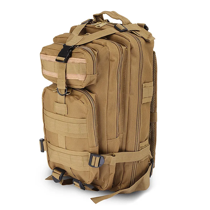 Военный тактический рюкзак многофункциональная спортивная походная сумка 3P Molle тактический Камуфляжный водонепроницаемый рюкзак для улицы - Цвет: Sands