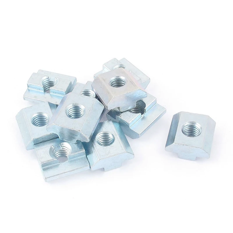 

10Pcs 80/20 Inc T-Slot Hardware 40 Series M8 Slide In T-Nut