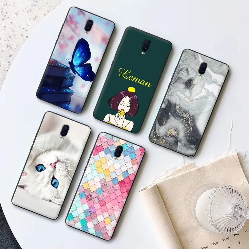 Мягкий силиконовый чехол для OPPO reno/Reno2 задняя крышка из ТПУ R15 R17 Pro | Мобильные