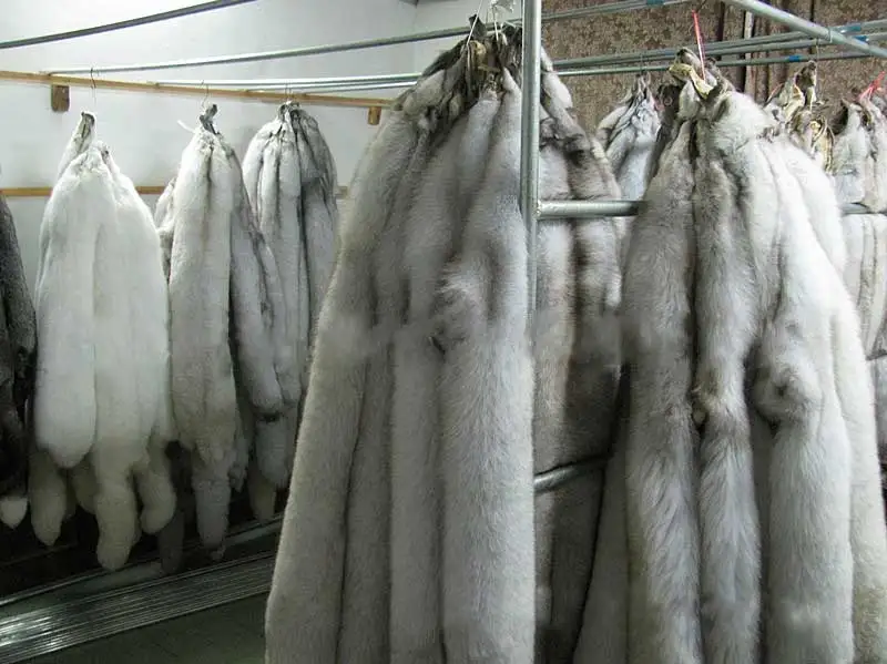 Finished real fox fur whole leather whole fox fur dyed fur high quality big fox skin