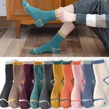 Женские зимние носки без пятки для отдыха, толстые бархатные теплые носки, корейские дезодорирующие махровые носки, женские длинные махровые носки, счастливые носки