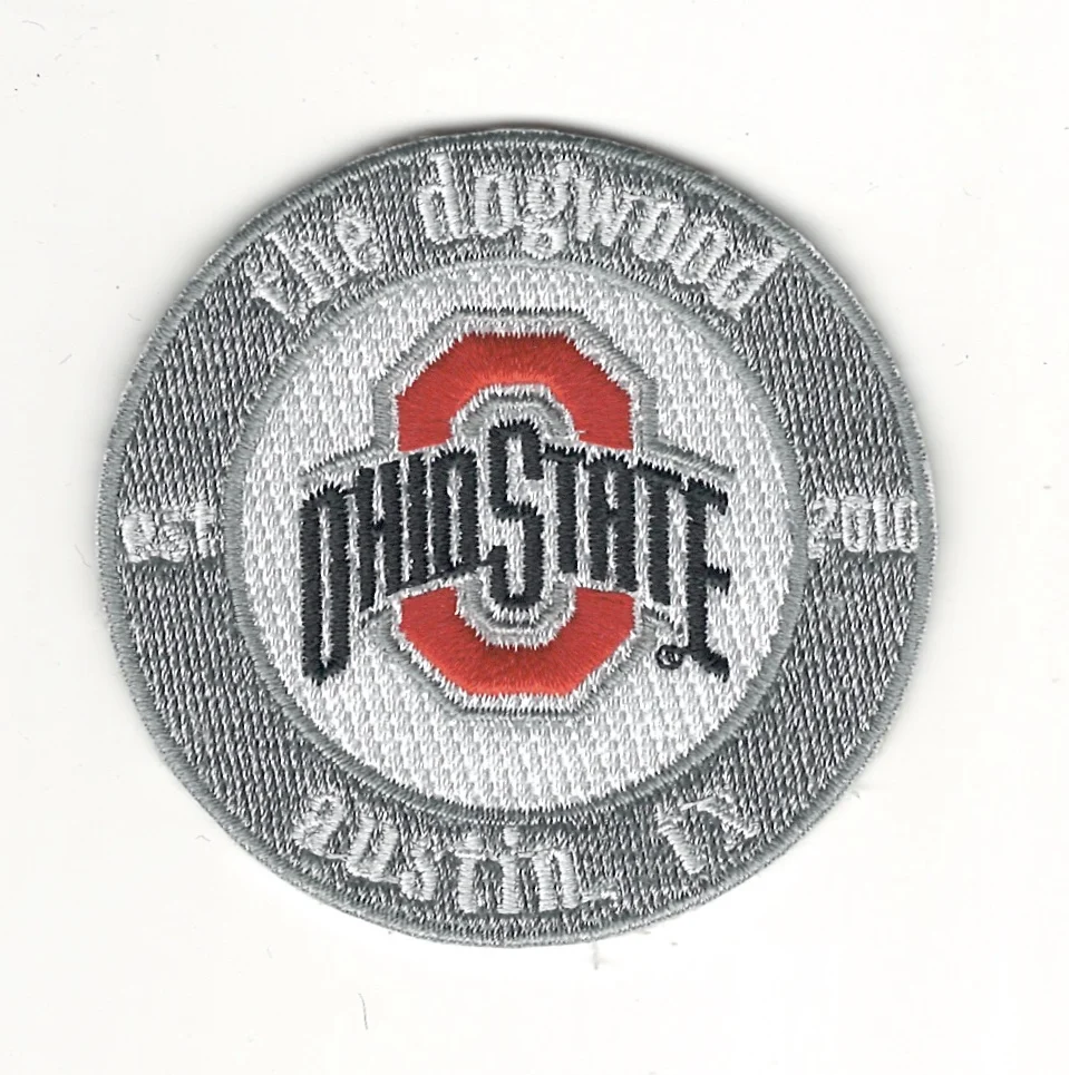 

There is no minimum number, personalized custom embroidery woven label patch Morale badge patch:dogwood