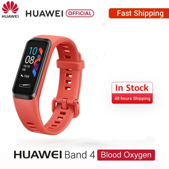 

Huawei Band 4 Fitness Bracelet for Men Smart Watch Activity Woman Blood Pressure Clock Sleep Monitor Health and Beauty Smartband