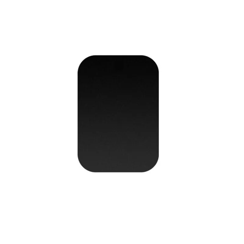 1Rectangle Универсальный Магнит Автомобильный держатель для телефона аксессуары замена металлическая пластина диск для магнита держатель Железный клейкий лист с 3 м клей - Цвет: 1Rectangle