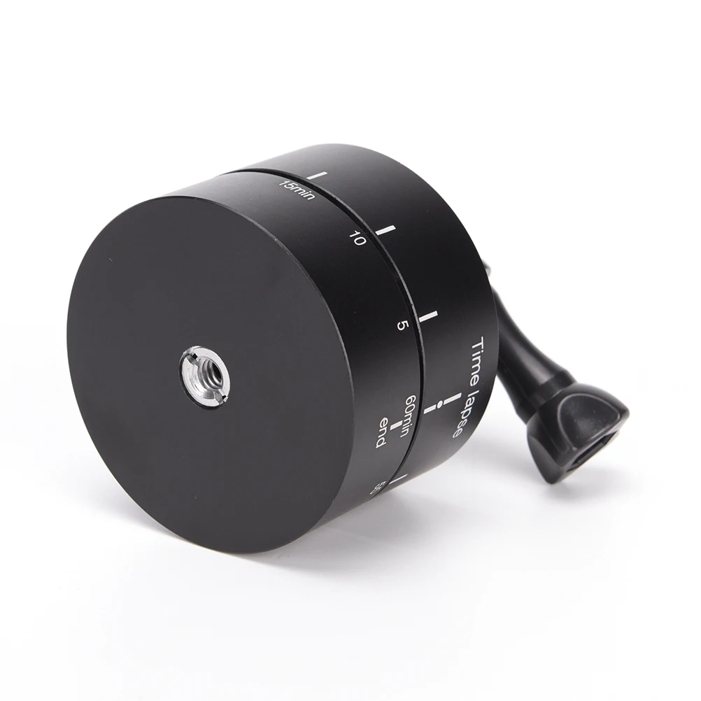 Автоматическое Поворотная камера со штативом на 360 градусов, основание штатива на 360 градусов, вращающееся время для камеры Gopro SLR для iphone