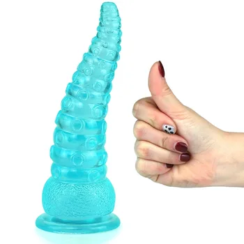 Octopus Tentacle Sex Toy 8 Colors Animal Dildo Fantasy Anal Dildo Masturbate Sex Toys For Women Strapon Suction Cup Fake Penis. 1