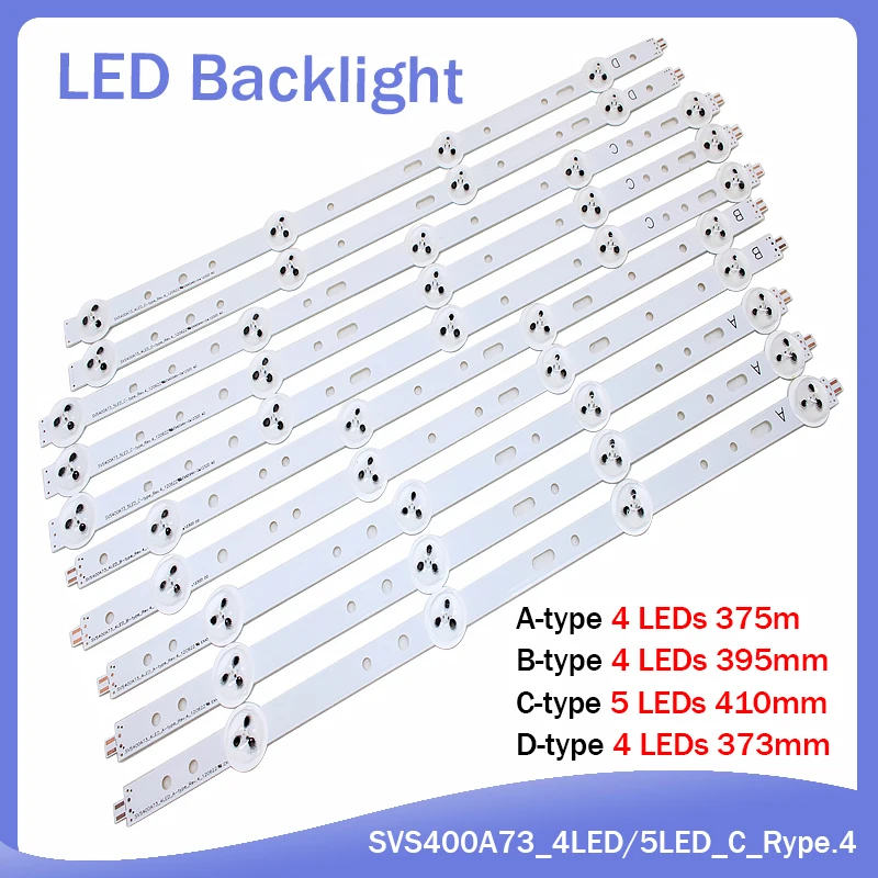 LED Ʈ Ʈ, Ｚ 40D1333B 40L1333B 40PFL3208T 40PFL3108T LTA400HM23 , 5LED ABCD Ÿ, SVS400A79_4LED, 10 