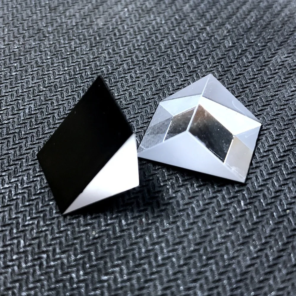 

Right Angle Prism 10mm Reflecting Customized Miniature Rhomb Lens Processing Optical Components Postage