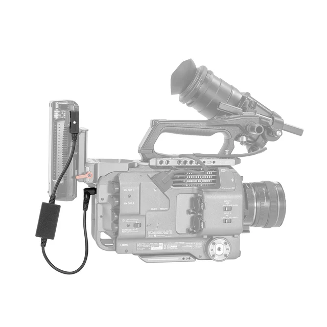Adattatore Rosetta SmallRig Per Sony FX6 - Per Ripposizionare Impugnatura, Con Cavo LANC - Foto 2