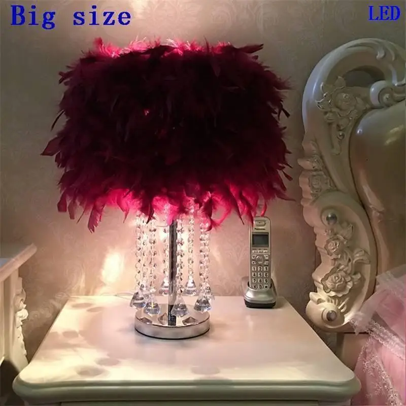 Candeeiro Lampe Chevet Chambre Mariage Nachttischlampe Европейская лампа Luminaria De Mesa демисезонный прикроватный светильник