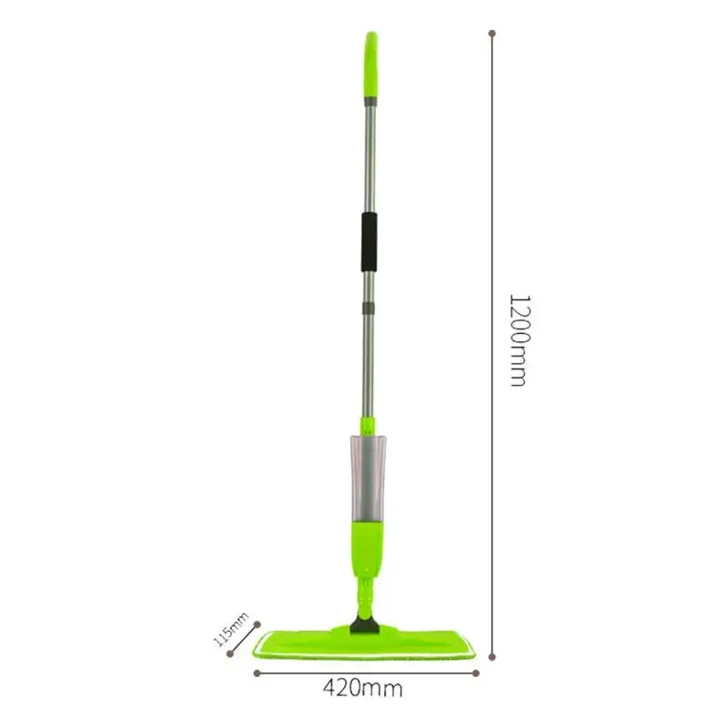 Hand Washing Mop Household Lazy Mopping Wood Floor Wet And Dry Dual Purpose Reusable Cloth Rags Telescopic HandleTablet Mop