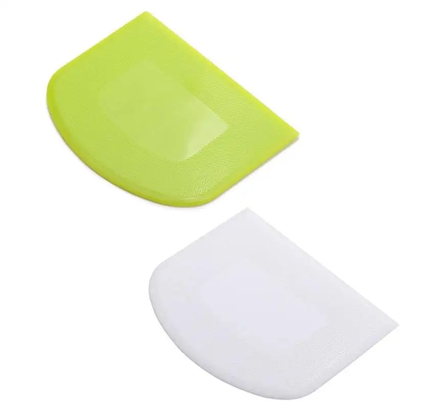 Dough Scraper Bowl Scraper Food safe Plastic Dough Cutter Flexible