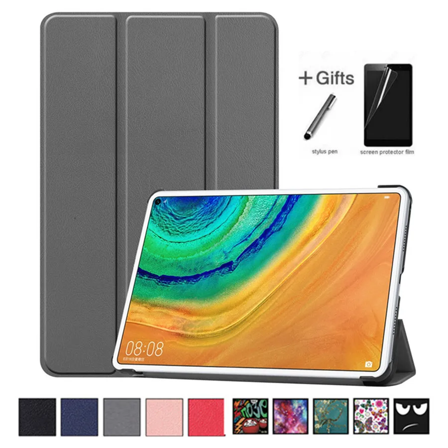 Case For Huawei Matepad Pro 10.8 MRX-W09 MRX-AL09 Smart Cover Funda Slim Magnetic Folding Stand Skin Shell | Компьютеры и офис