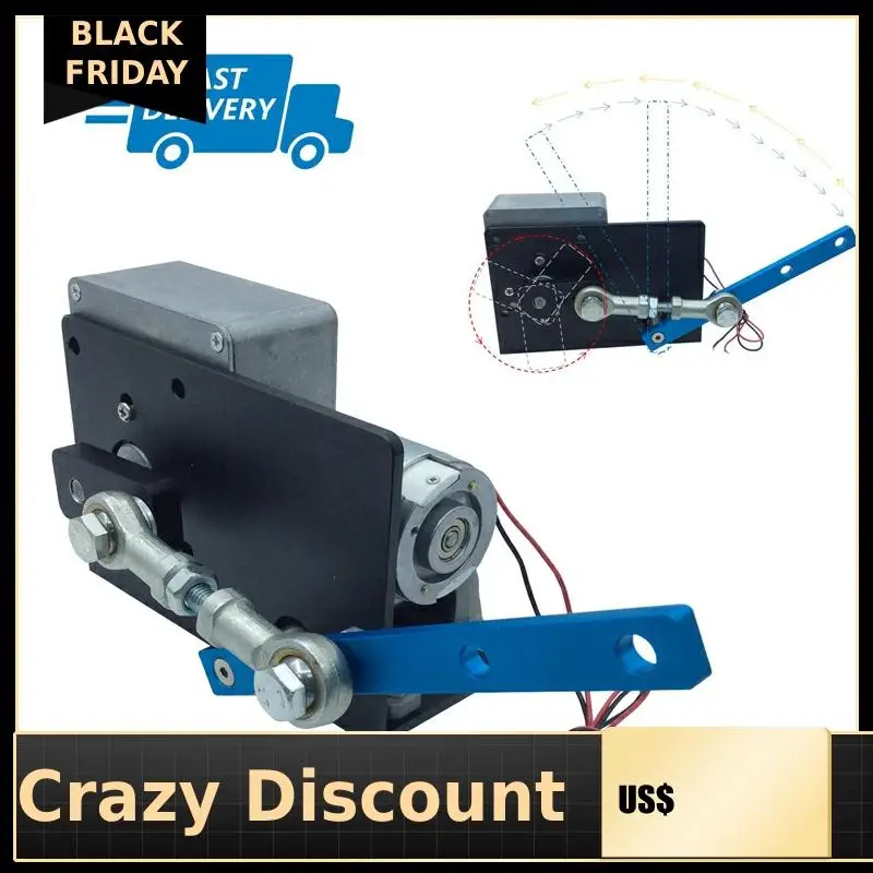 

Fast Shipping DC 12V/24V Automatic Wobbler Machine Engine Reciprocating Motor 35/60/90 degrees Variable for DIY Lab Testing