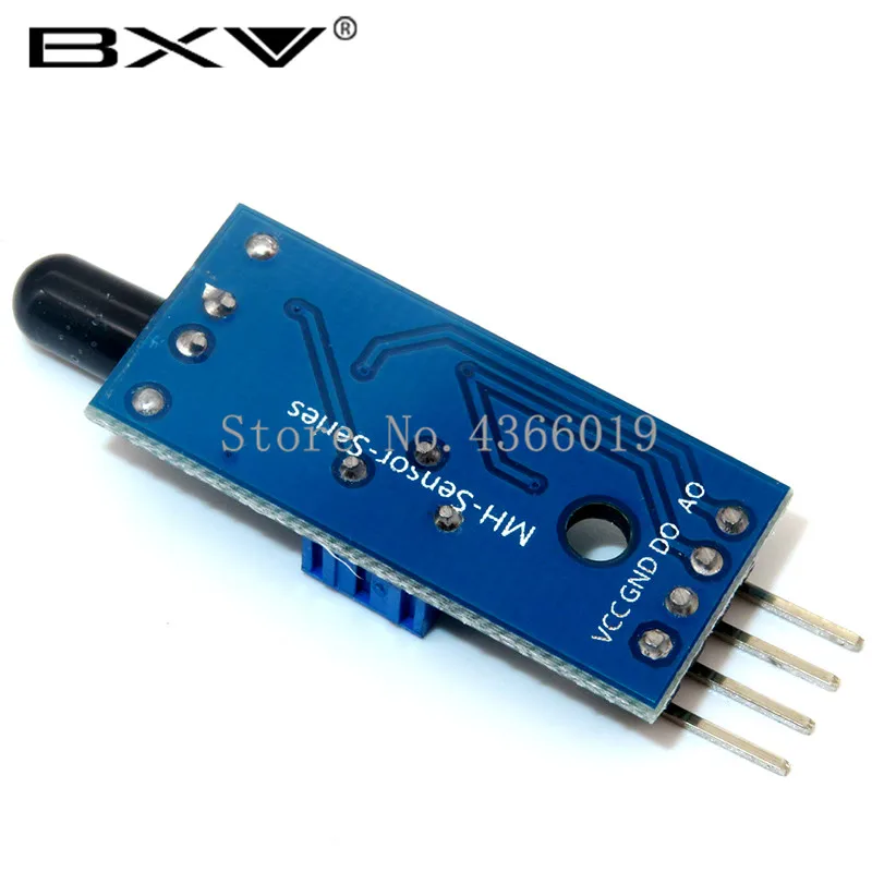 LM393 3 pin/4 Pin ИК Обнаружение пламени сенсор модуль пожарный детектор модуль инфракрасного приемника для arduino Diy Kit