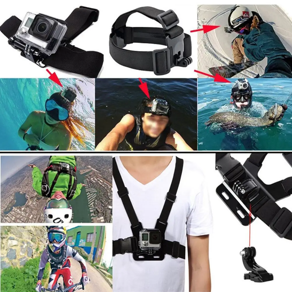 Набор аксессуаров для GoPro Go pro Hero 5 Black Hero 4/3+/3/2 1#5