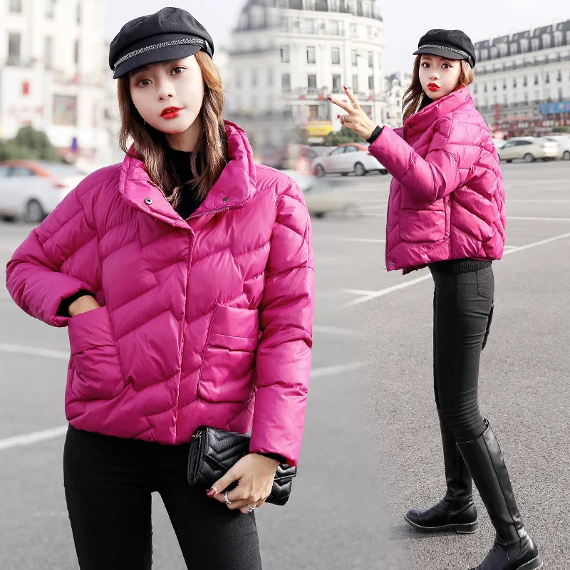 

2019 Winter New Style Asg5873 Korean-style shi yang Gas Still Trend Short Cotton-padded Clothes Women's