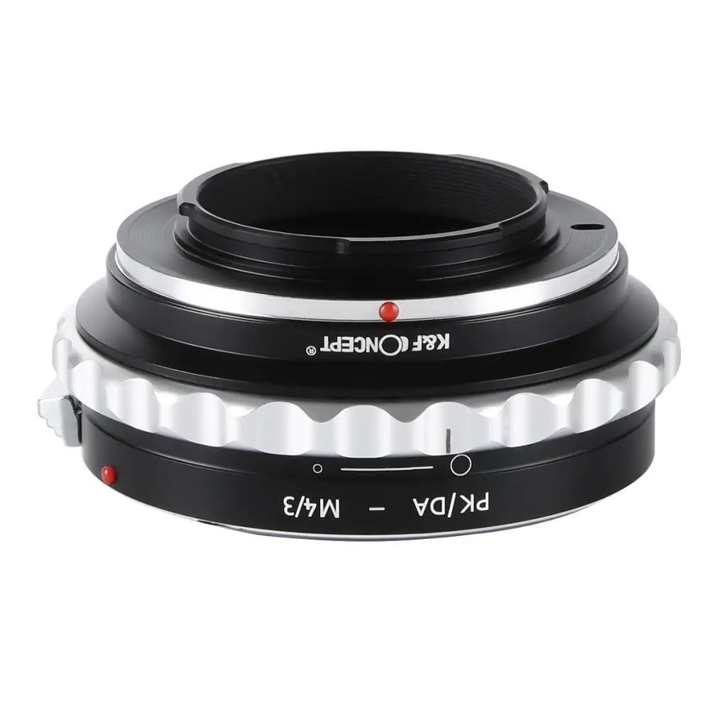 K& F адаптер для объектива адаптер для Pentax PK/DA объектив для Olympus Pen& OM-D Panasonic G GF GX& GH камера