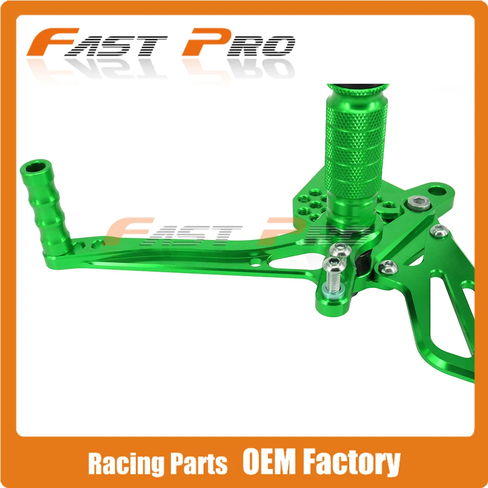 CNC мотоциклетные регулируемые штифты для заготовки педали для KAWASAKI ZX10R ZX-10R ZX 10R 2006 2007 2008 2009 2010