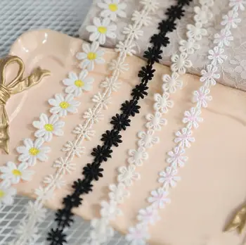 

5 Meters Water Soluble Lace Trim Knitting Wedding Embroidered Diy Handmade Patchwork Ribbon Sewing Supplies Crafts