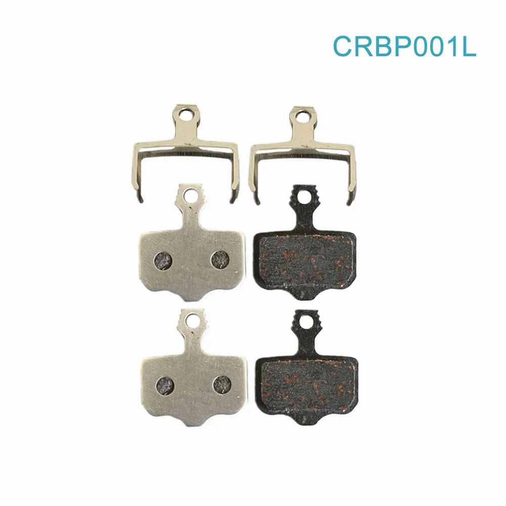 CRBP001L 2 пары легкие велосипедные дисковые тормоза алюминиевые задние колодки для SHIMANO SRAM AVID HAYES Magura Formula ZOOM - Цвет: CRBP001L