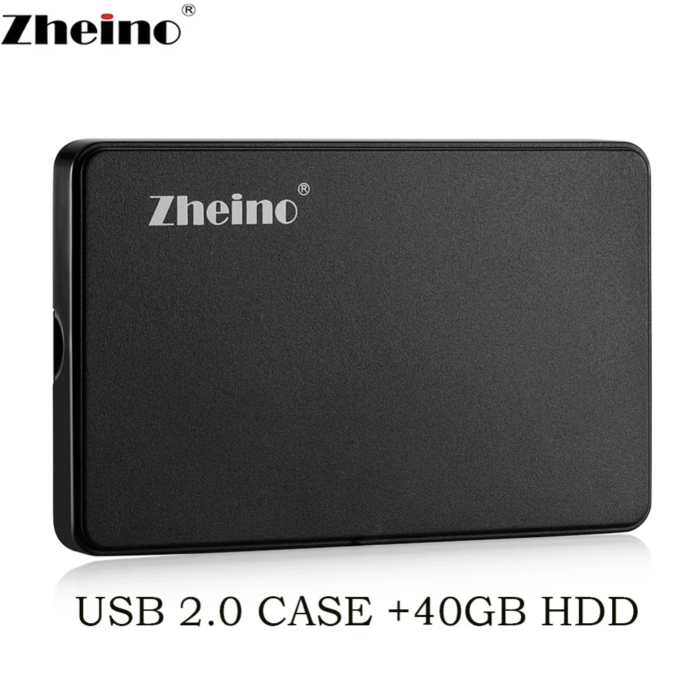 Zheino USB 2.0 to PATA IDE 40GB 80GB 100GB Portable HDD External Hard Drive For Laptop Desktop the best external drive