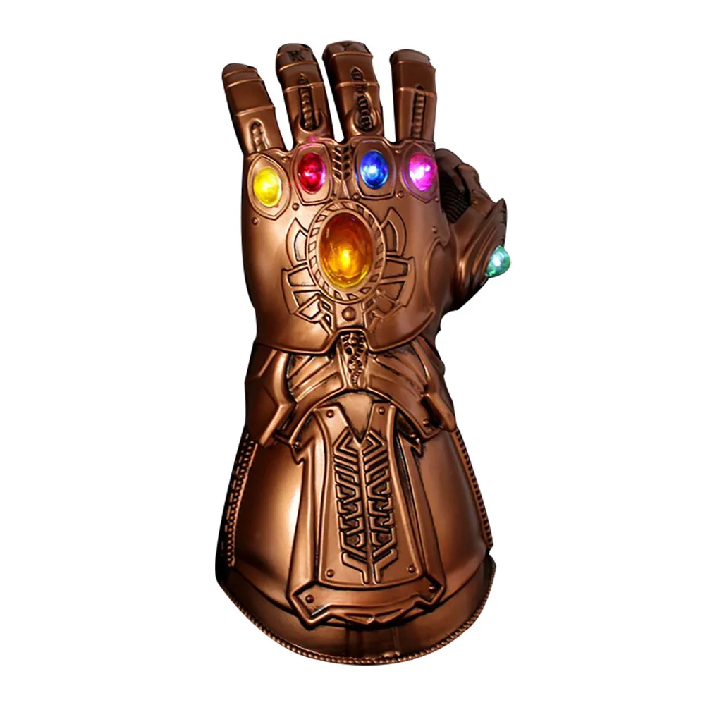 Thanos Infinity Gauntlet Glove Cosplay Infinity War The Avengers LED Light XMAS 