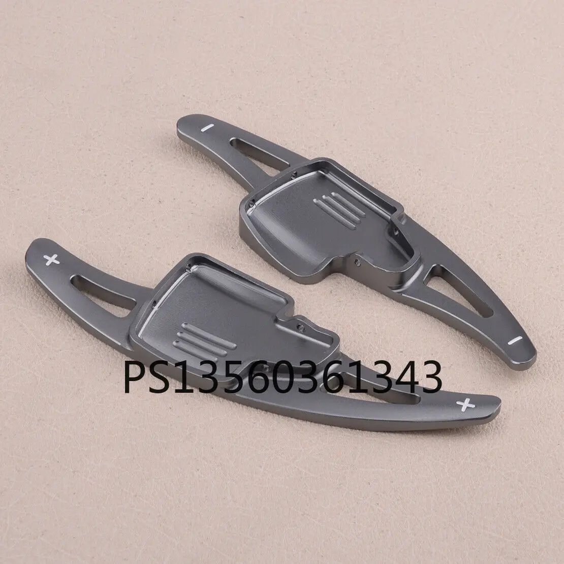 

2pcs Gray Steering Wheel Gear Shift Paddle Shifter Extension Fit For Ford Focus
