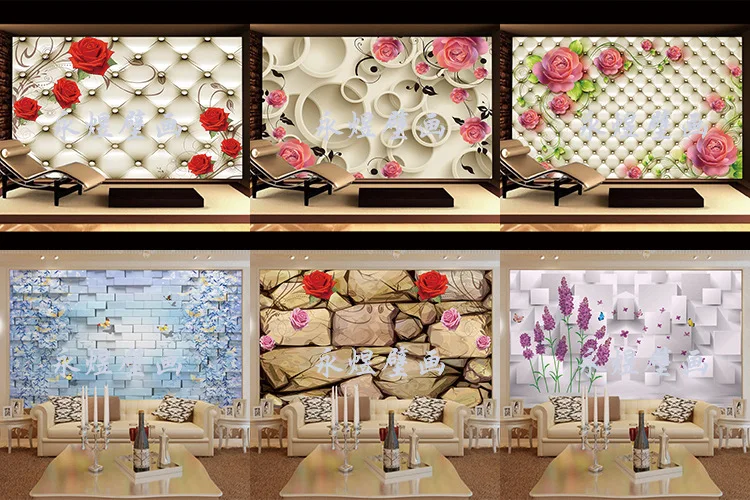 1-3D 花卉 成品 LOGE